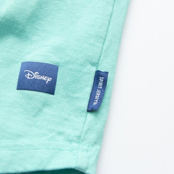 Disney World Spirit Jersey Top Sully Monsters Inc Shirt Pistachio Teal Size XS - Picture 4 of 6